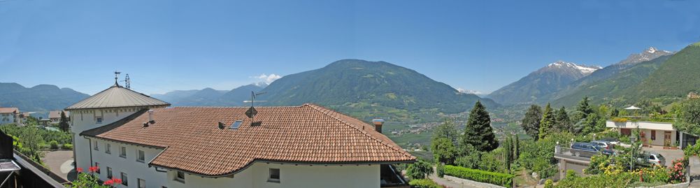 Foto Appartement Mut mit Blick auf das Vigiljoch